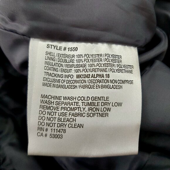 Arctix A6 Snow Bib Youth Large Purple Front Zip Insulated Warm Winter Outdoor - Picture 11 of 11